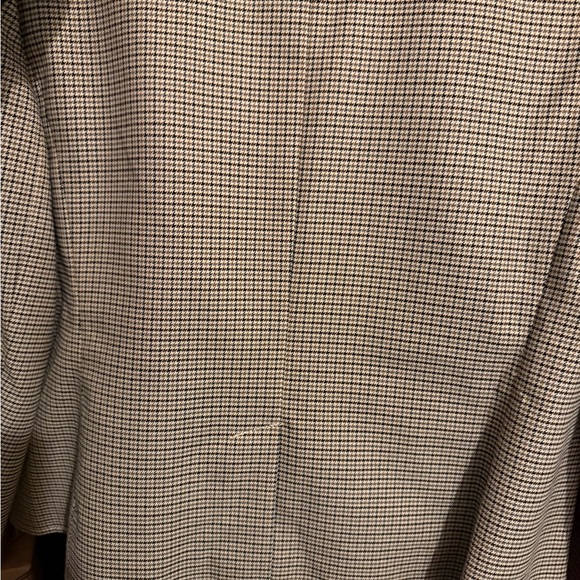 Loft Plaid Blazer with Gold Accents M - Picture 7 of 7